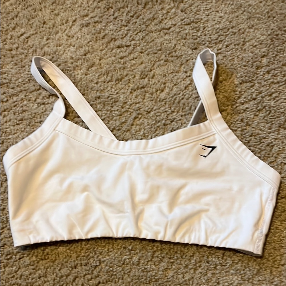 Gymshark White Sports Bra